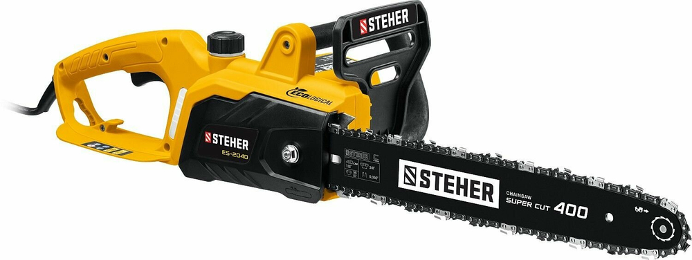 Пила цепная электрическая STEHER ES-2040 2000 Вт, шина 40 см