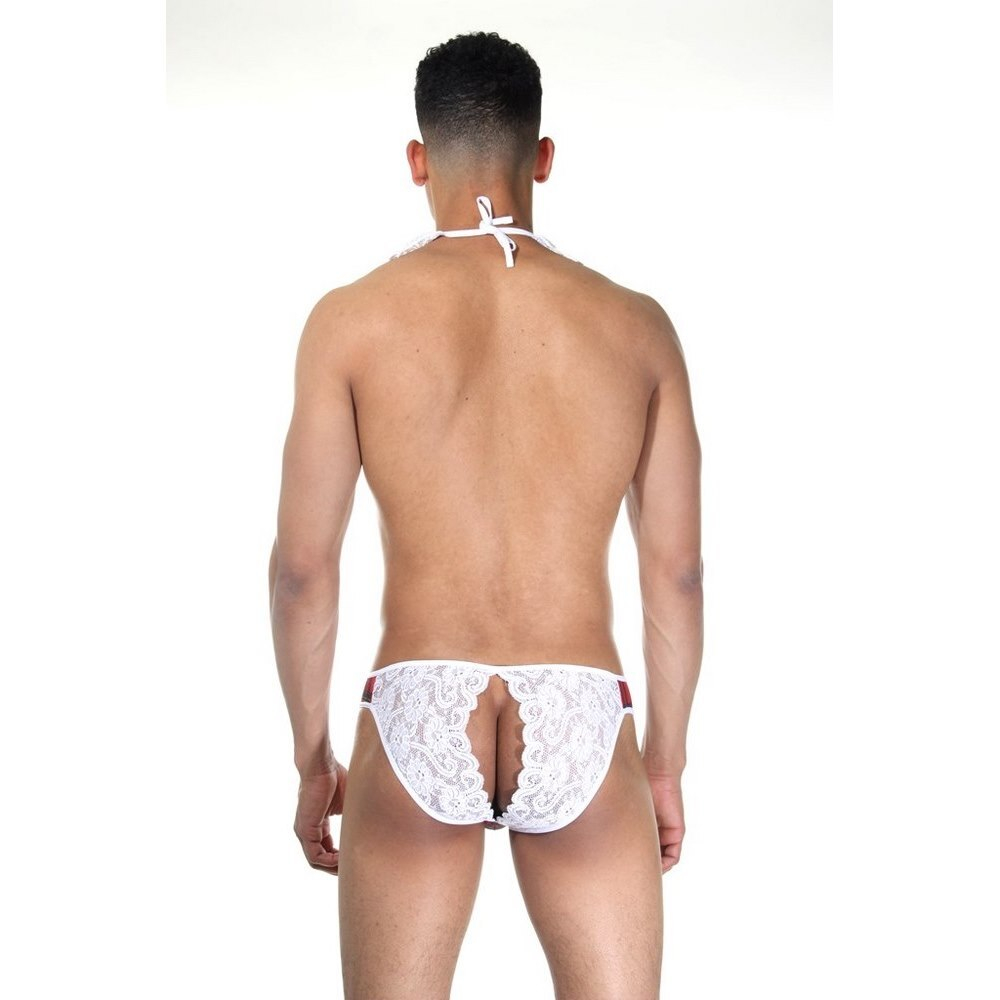 Мужской костюм "Ученик" 2 в 1: слипы и воротник-галстук LaBlinque LB15404