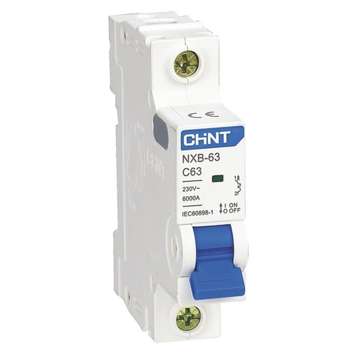 Автоматический выключатель NXB-63S 1P 16А 4.5kA х-ка B (R) Chint (автомат электрический) 296697