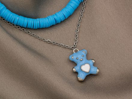 Подвеска Мишка, эмаль