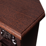 Каминокомплект Real Flame Dominica Corner DN с очагом Majestic Lux Brass (угловой)