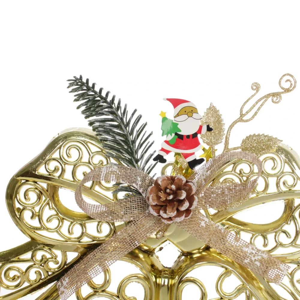 Украшение новогоднее «Лесная сказка» 28*21 см, Золото