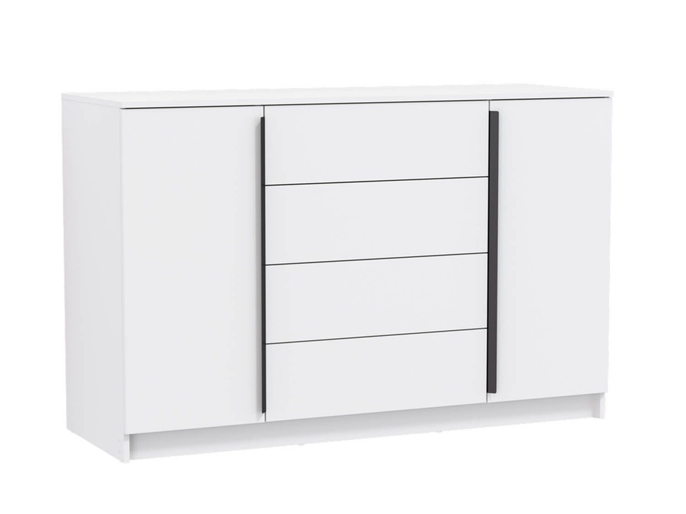 Брандо комод 67.11 ЛДСП Белый