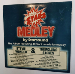 Винтажная виниловая пластинка Starsound Stars Medley: The Album (UK 1982)