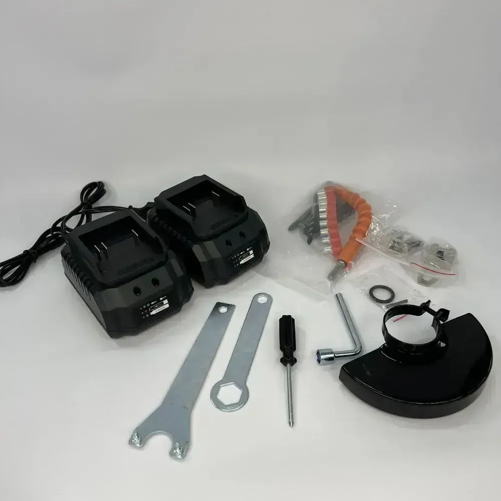 Набор инструментов аккумуляторный 6в1 (гайковерт, перфоратор, УШМ, шуруповерт, мини пила, циркулярная пила)