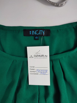 Платье Incity зеленое 44 размер