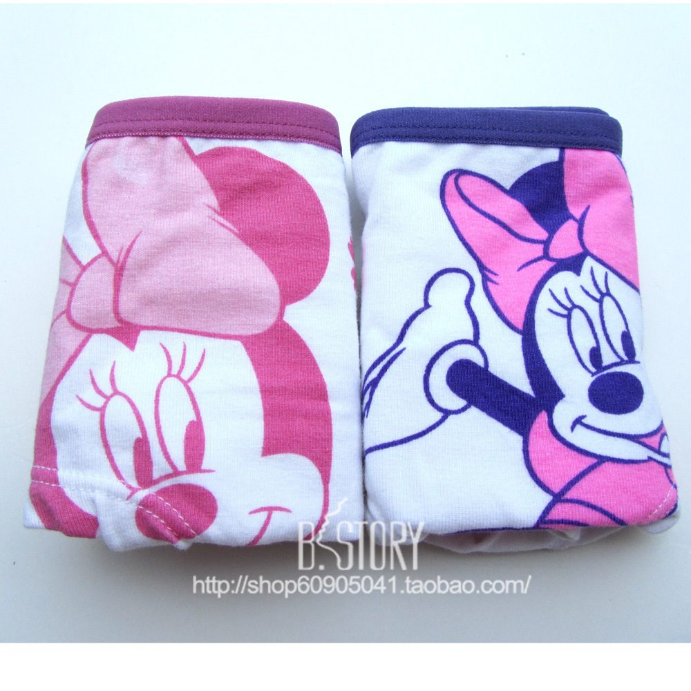 Трусы детские с принтом Минни Маус и надписью