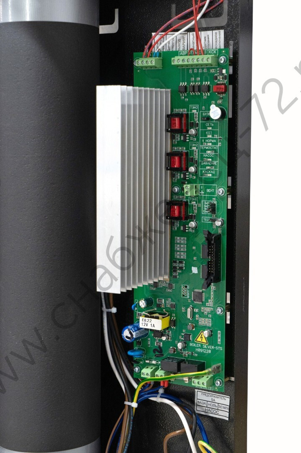 Teplodom i-TRM SILVER StS-6 Электрокотел 220/380В Р=6кВт Sотапл=60 кв.м нерж. ТЭН