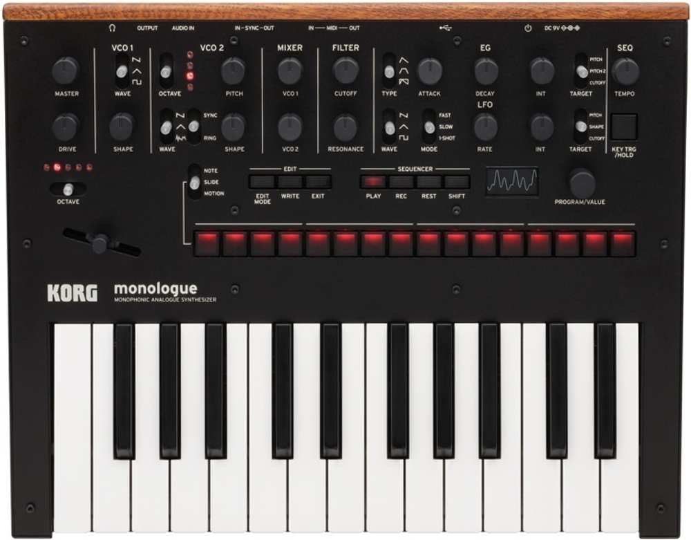 Синтезатор KORG MONOLOGUE-BK