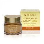 Крем для лица с коллагеном и золотом 3W CLINIC Collagen&Luxury Gold Cream 100 мл