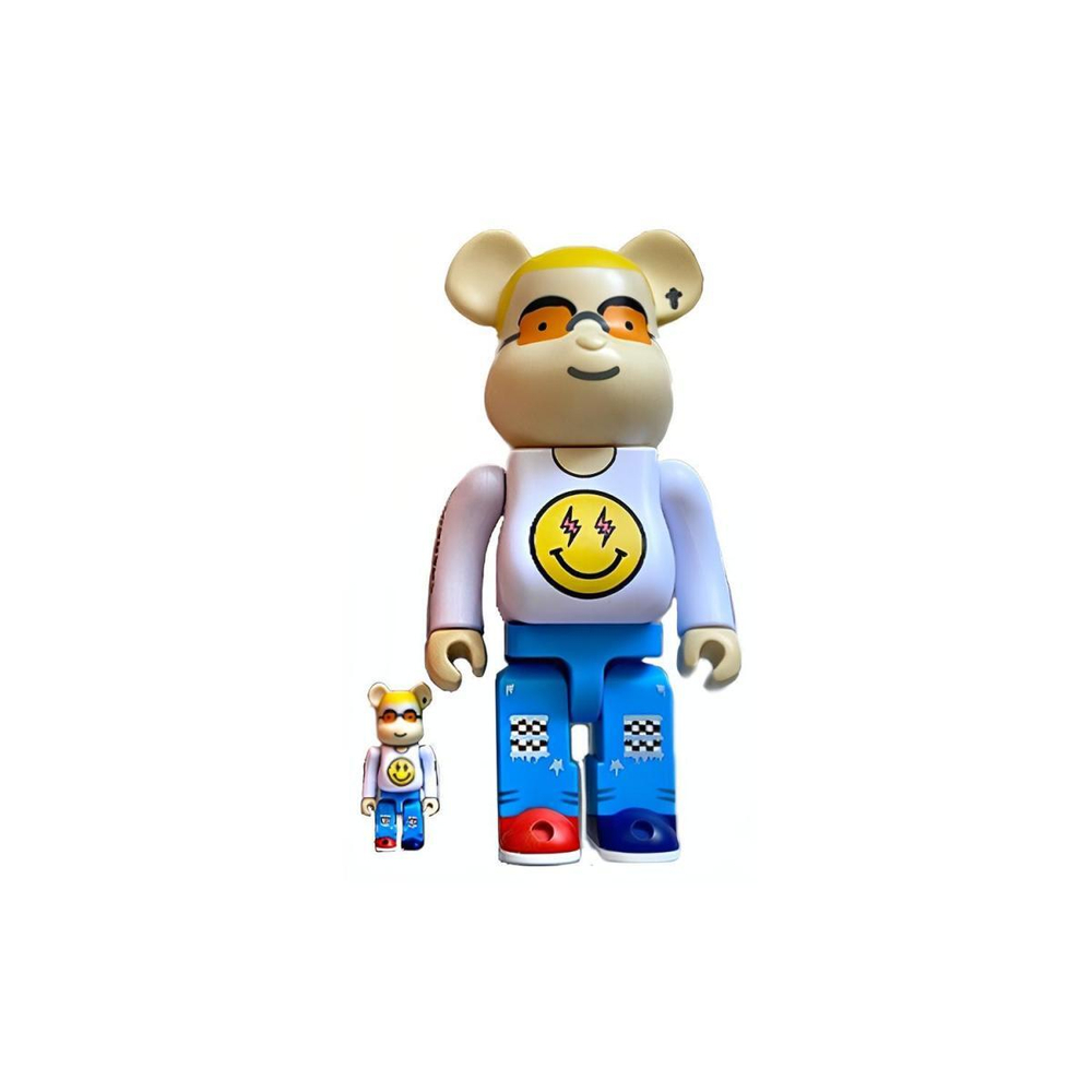 Дизайнерские игрушки BE@RBRICK J Balvin 100%+400%, JBalvin