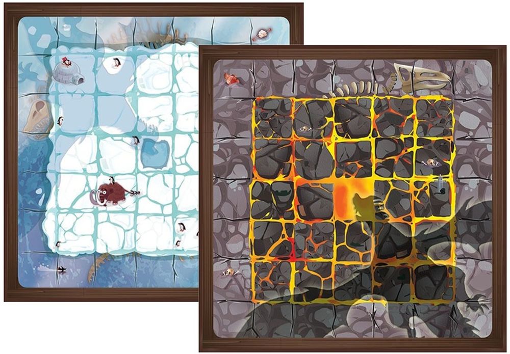 Лоскутное Королевство. Игровые поля Огонь и Лед