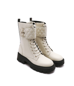 Кожаные ботильоны sery Guess - кремовый(FL7SER LEA10)