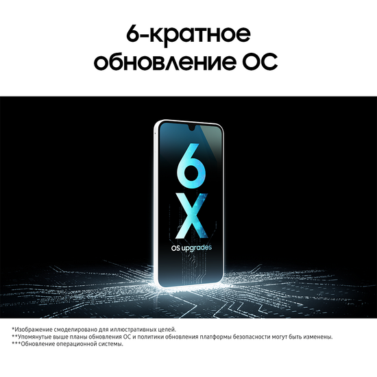 Смартфон Samsung Galaxy A16 6/128Гб Серебряный