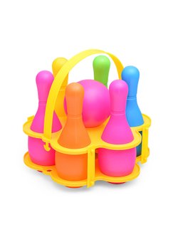Игровой набор Набор Боулинг (6 кеглей, 1 шар) 9606