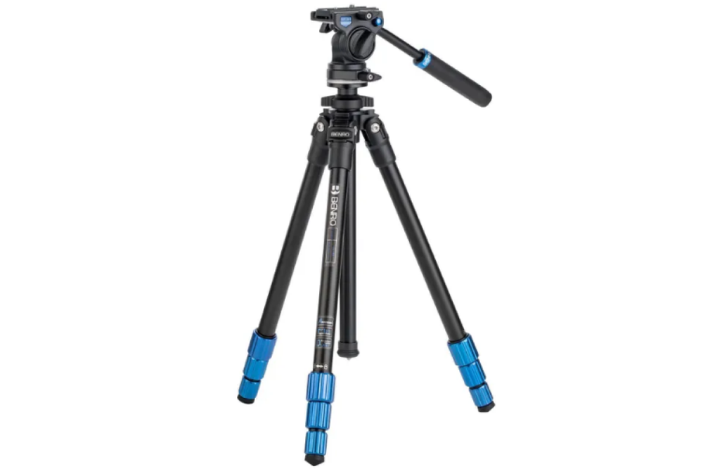 Штатив Benro TSL08AS2CSH Slim c видеоголовой, алюминиевый