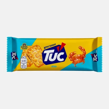 Крекер со вкусом краба Tuc 100г