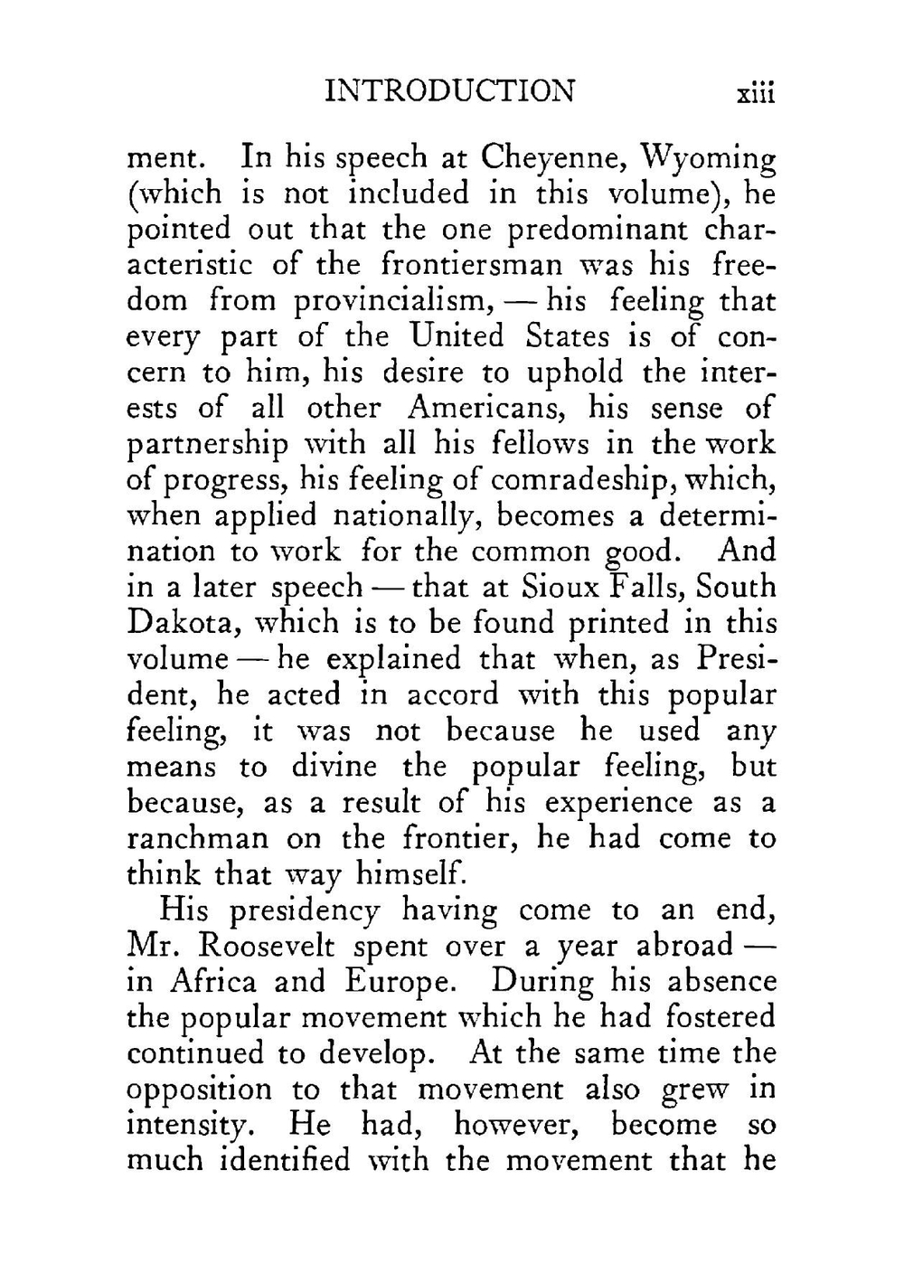 The New Nationalism | Theodore Roosevelt