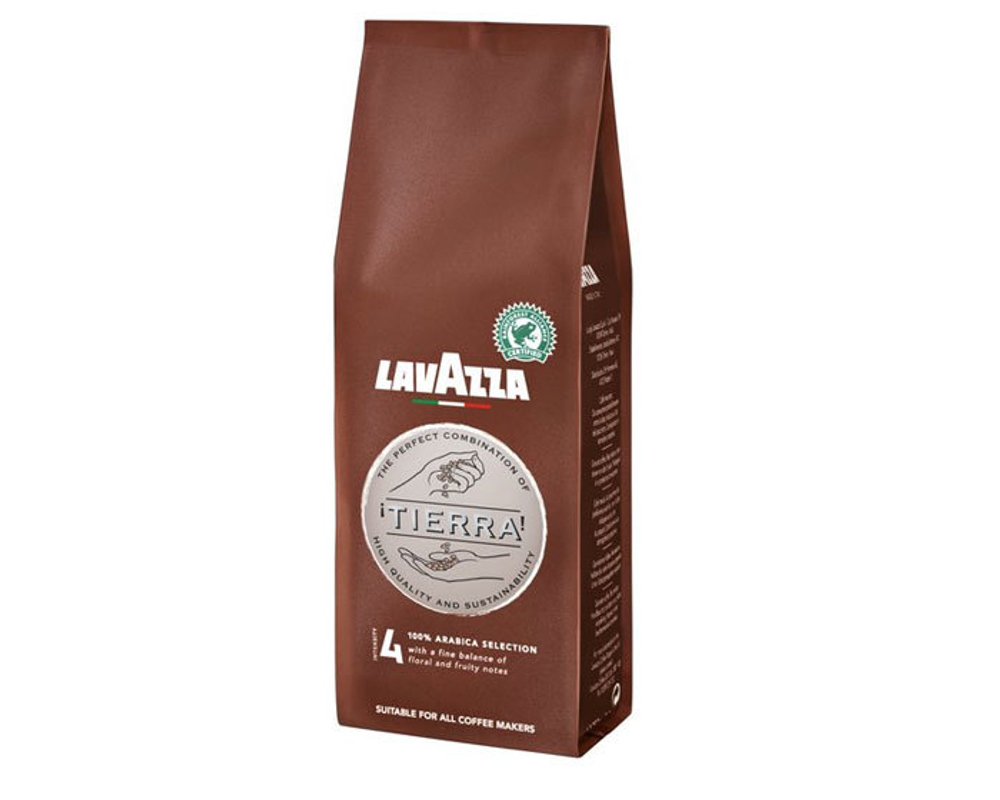Кофе в зернах LavAzza Tierra, 250 г (Лавацца)