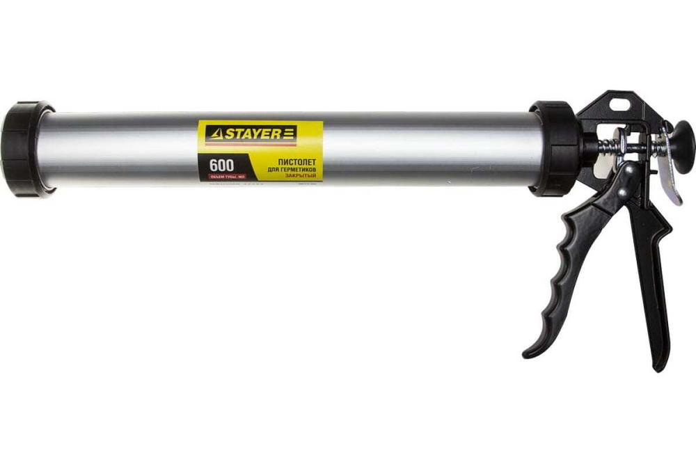 Универсальный закрытый пистолет для герметика STAYER Professional 600мл 0673-60