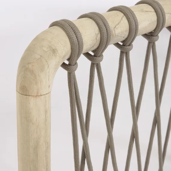 Изголовье подвесное Aberash из массива минди 165x60 см