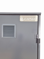 Уличный бокс для КНГ 9 - 24 серый