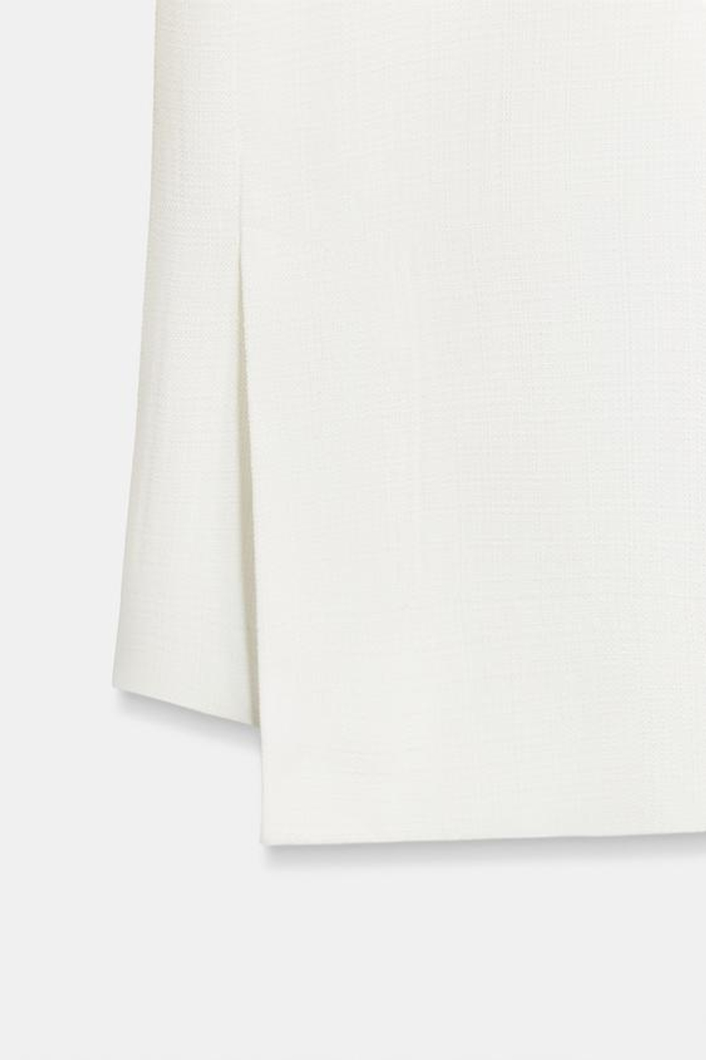 ZARA БРЮКИ STRAIGHT FIT — ZW COLLECTION, ЭКРЮ