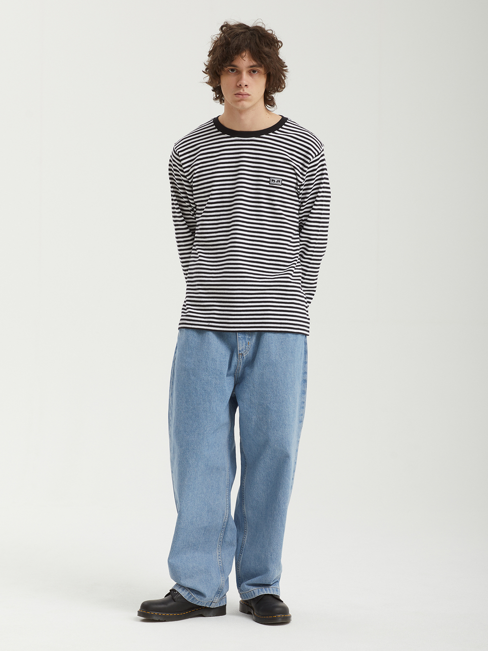 Мужской Лонгслив Established Works Eyes Stripe