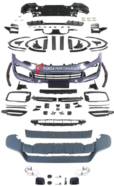 Обвес в стиле Turbo GT для PORSCHE CAYENNE 9Y0.1 2018–2023