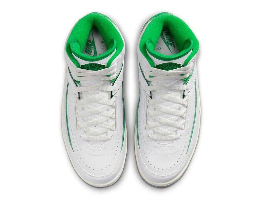 Баскетбольные детские кроссовки Air Jordan 2 (GS) "Lucky Green" Shoes