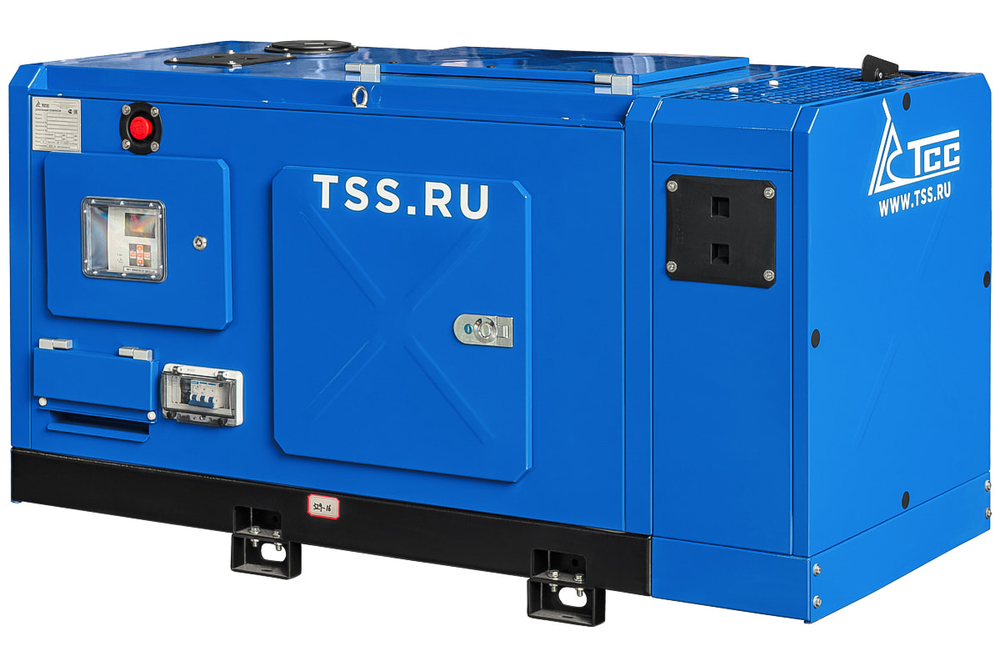 Дизельный генератор ТСС АД-16С-230-1РКМ32 в шумозащитном кожухе