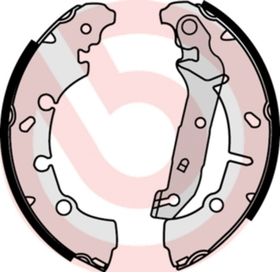 BREMBO - S24532-BRB - Brake Shoe Set