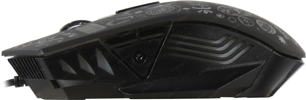Манипулятор SmartBuy X15 Optical Mouse &lt;SBM-745G-K&gt; (RTL) USB 6btn+Roll