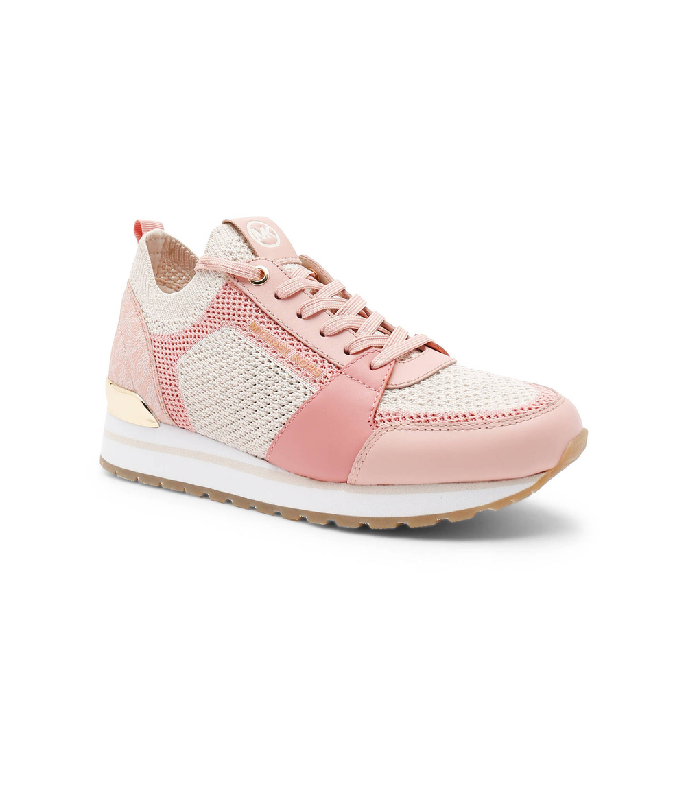 кроссовки billie knit Michael Kors - пудро-розовый(43S3BIFS2D)