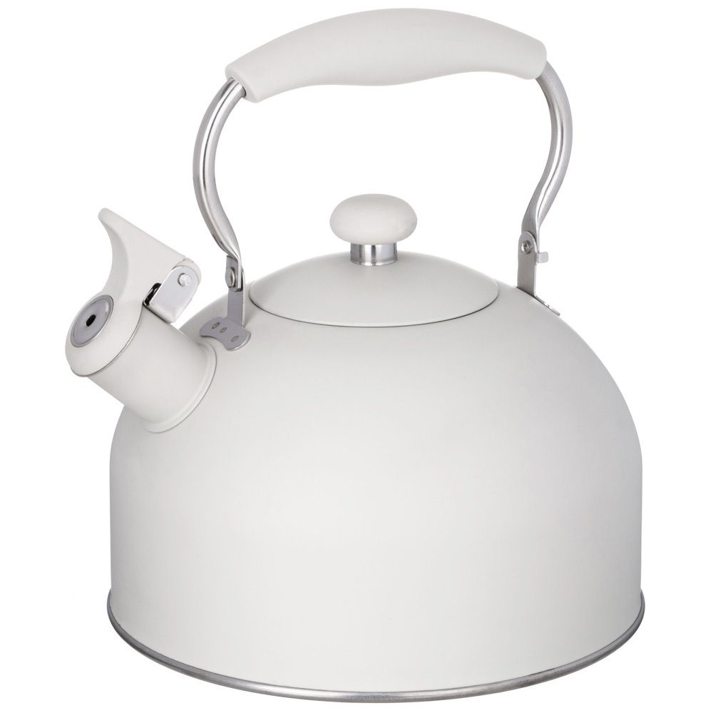 ЧАЙНИК AGNESS СО СВИСТКОМ 2,5 Л,НЖС ИНДУКЦИЯ, УСТОЙЧИВОЕ ЖАРОПРОЧНОЕ ПОКРЫТИЕ