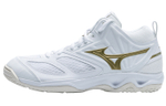 Mizuno Dynablitz Mid "White Gold"