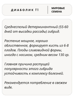 Семена томатов Диаболик F1, 10 семян (Vita Green / Вита Грин)