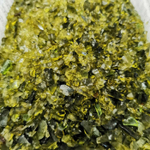 Стеклянная крошка ОЛИВКОВАЯ 3-5 мм (100 г)