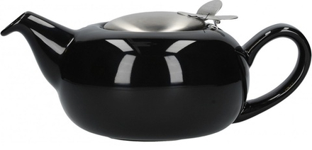 Kitchen Craft - Кувшин London Pottery Pebble с ситечком 1л черный / артикул   0084112  / GTIN 5017039165872