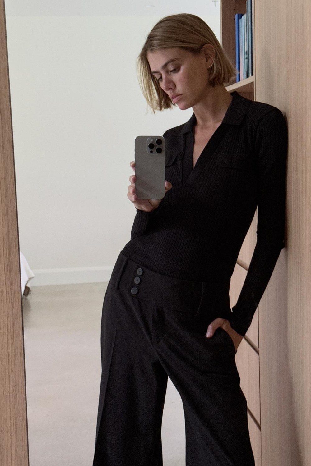 Брюки straight fit