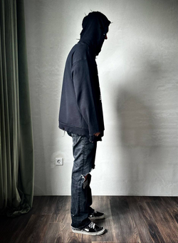 «Я» Худи/distressed hoodie
