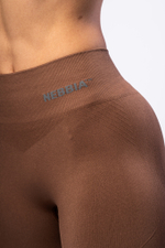 Леггинсы High Waisted Push-Up Leggings TOTALLY SEAMLESS 303 Коричневые