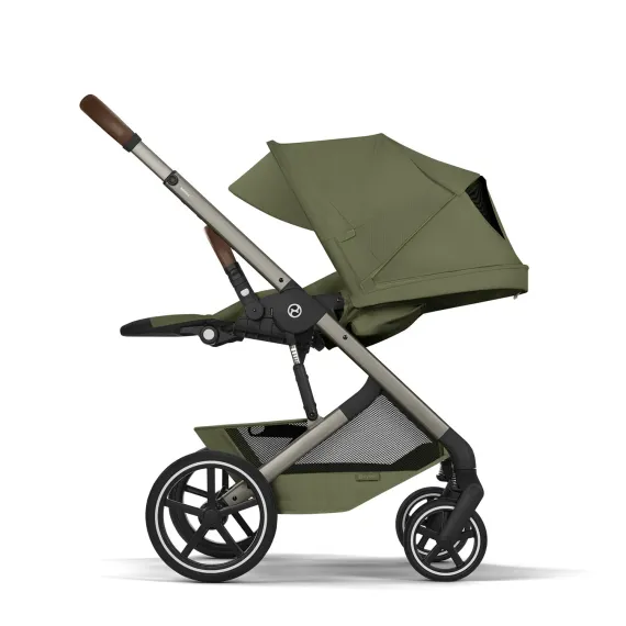 Детская коляска Cybex Balios S Lux TPE 2 в 1 Moss Green