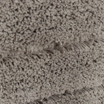 Коврик для ванной, 0.5х0.8 м, ПЭ, сер, Травка, Y256