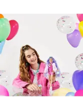 Кукла Барби Экстра Милли с сиреневыми волосами GXF08