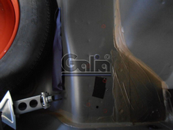 Фаркоп оцинкованный Galia F109A для Suzuki SX4 хетчбек 5 дверей 2006-2013 2WD/4WD, FIAT Sedici 2006-2014(паспорт и сертификат в комплекте)(без электрики)