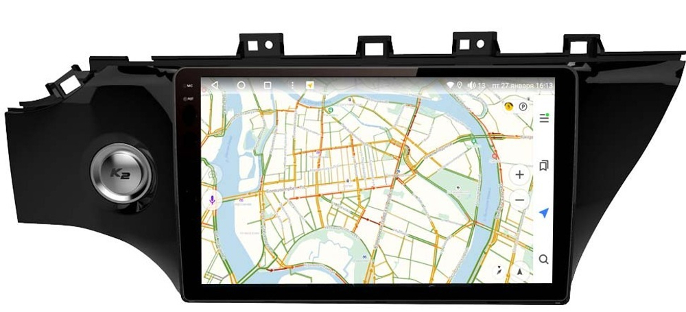 Магнитола для KIA Rio 2017-2020 - Vaycar VA27-1105-2K на Android 13, 8-ядер, 2K QLED, ТОП процессор, CarPlay,4G SIM-слот