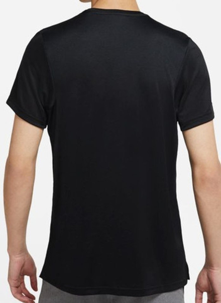 Мужская теннисная футболка Nike Dri-Fit Superset Top SS M - black/white