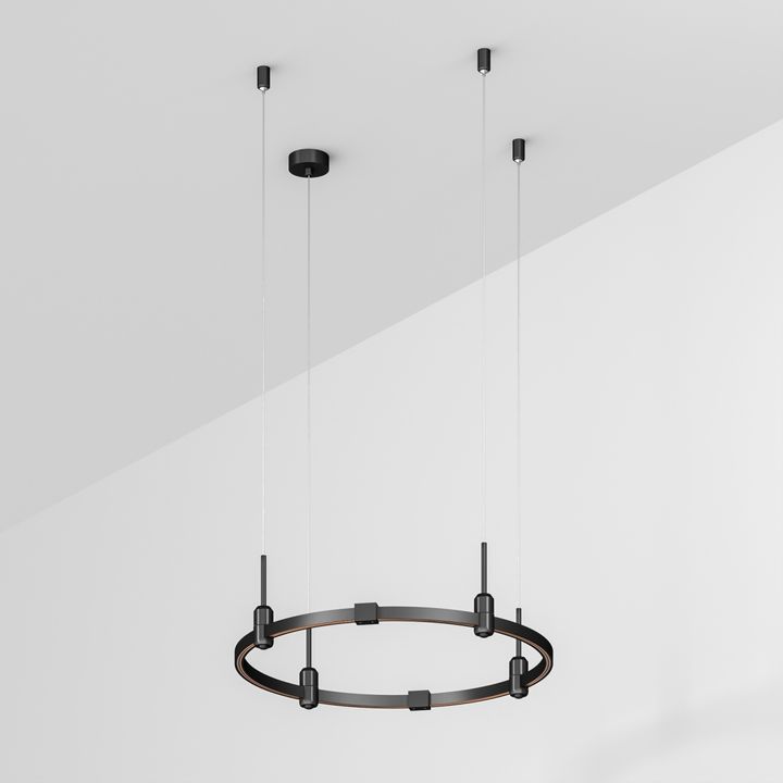 Шинопровод подвесной Arlight Art-Apriori-Round-Hang-R600 048487
