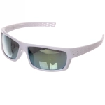 Очки солнцезащитные спортивные «Sports hit», тонкие дужки, цвет белый